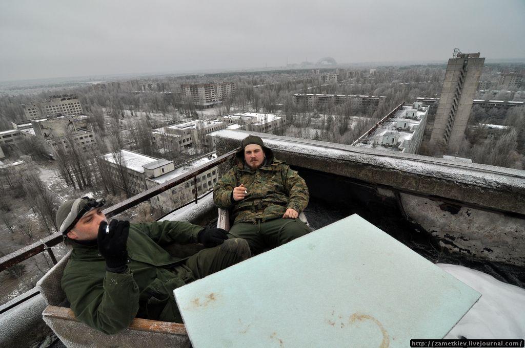 Фотография: Новый год 2014 в Чернобыльской Зоне отчуждения. Город Припять №24 - BigPicture.ru