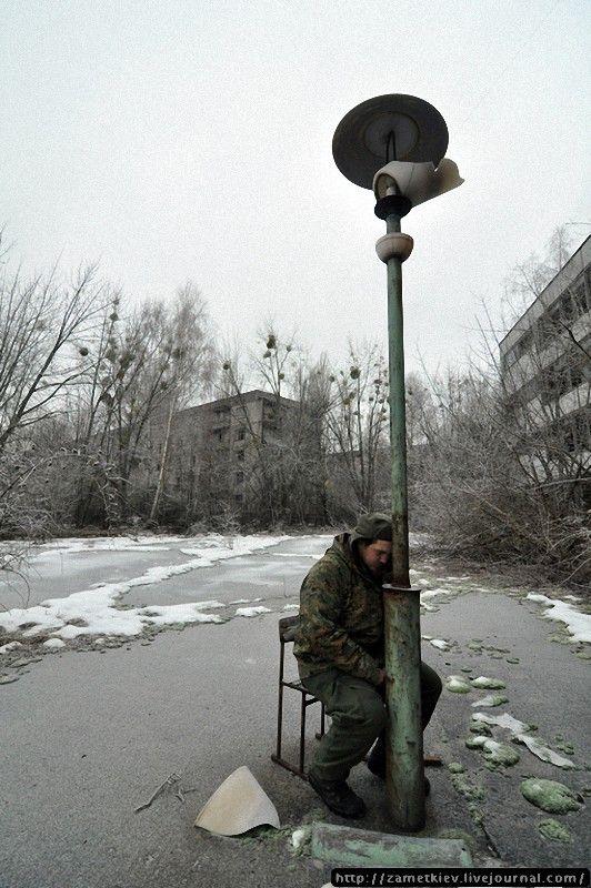 Фотография: Новый год 2014 в Чернобыльской Зоне отчуждения. Город Припять №28 - BigPicture.ru