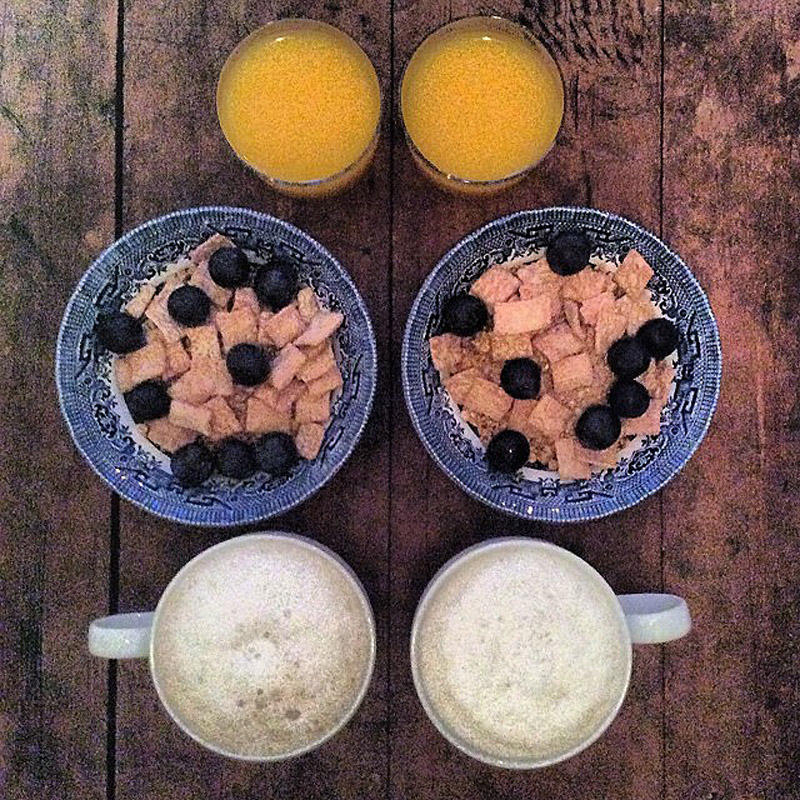 Фотография: Симметричные завтраки в Instagram №2 - BigPicture.ru