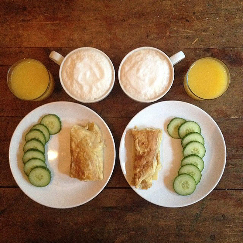 Фотография: Симметричные завтраки в Instagram №7 - BigPicture.ru