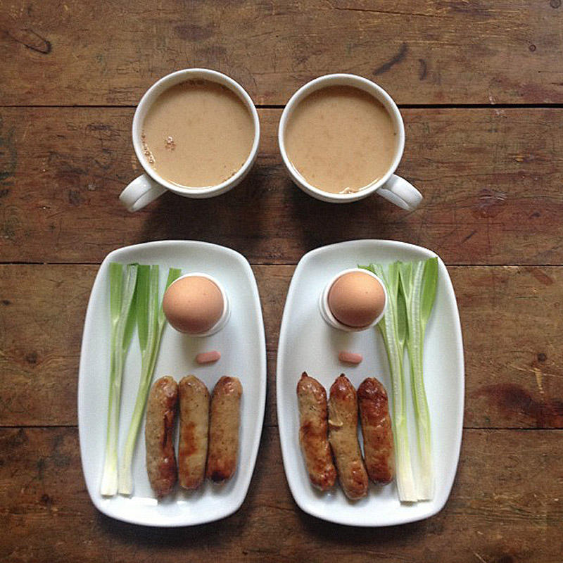 Фотография: Симметричные завтраки в Instagram №9 - BigPicture.ru