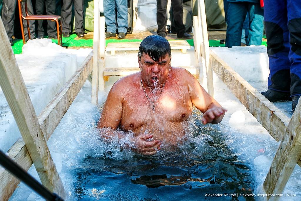 Фотография: Крещенские купания во Владивостоке №12 - BigPicture.ru