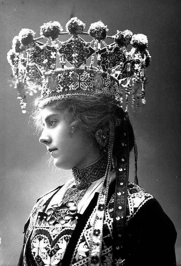 Фотография: Сказочные наряды норвежских невест 1870-1920-х годов №5 - BigPicture.ru
