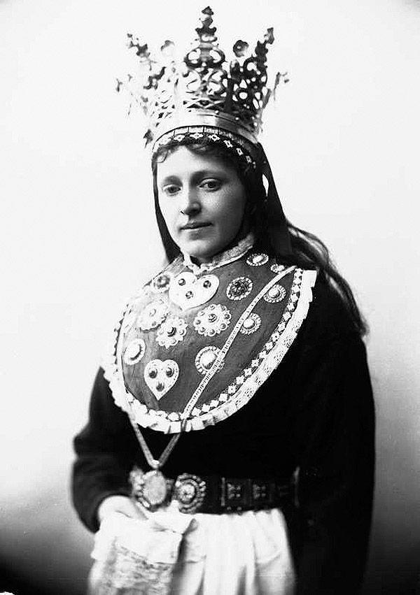 Фотография: Сказочные наряды норвежских невест 1870-1920-х годов №9 - BigPicture.ru