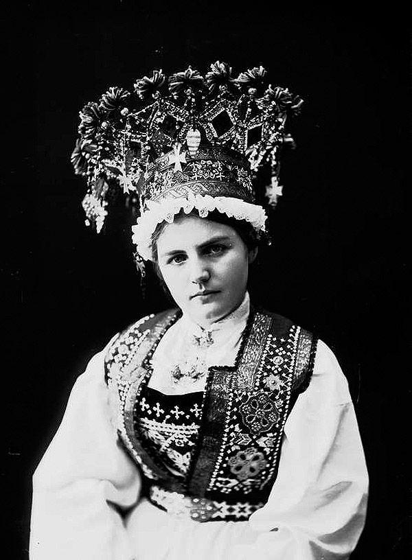 Фотография: Сказочные наряды норвежских невест 1870-1920-х годов №15 - BigPicture.ru