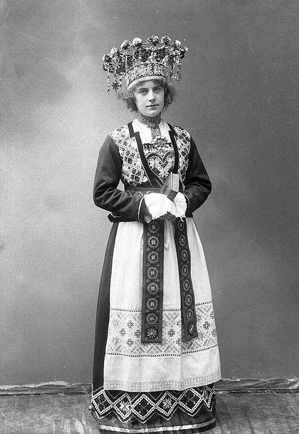 Фотография: Сказочные наряды норвежских невест 1870-1920-х годов №16 - BigPicture.ru