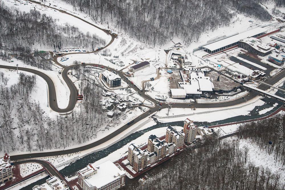 Фотография: Как выглядят Олимпийские объекты с воздуха №12 - BigPicture.ru