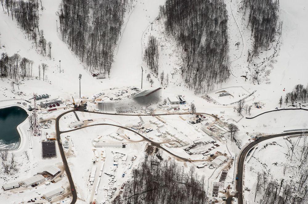 Фотография: Как выглядят Олимпийские объекты с воздуха №13 - BigPicture.ru