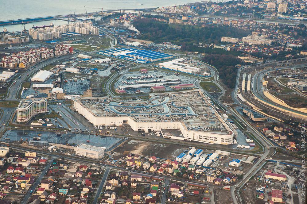 Фотография: Как выглядят Олимпийские объекты с воздуха №28 - BigPicture.ru