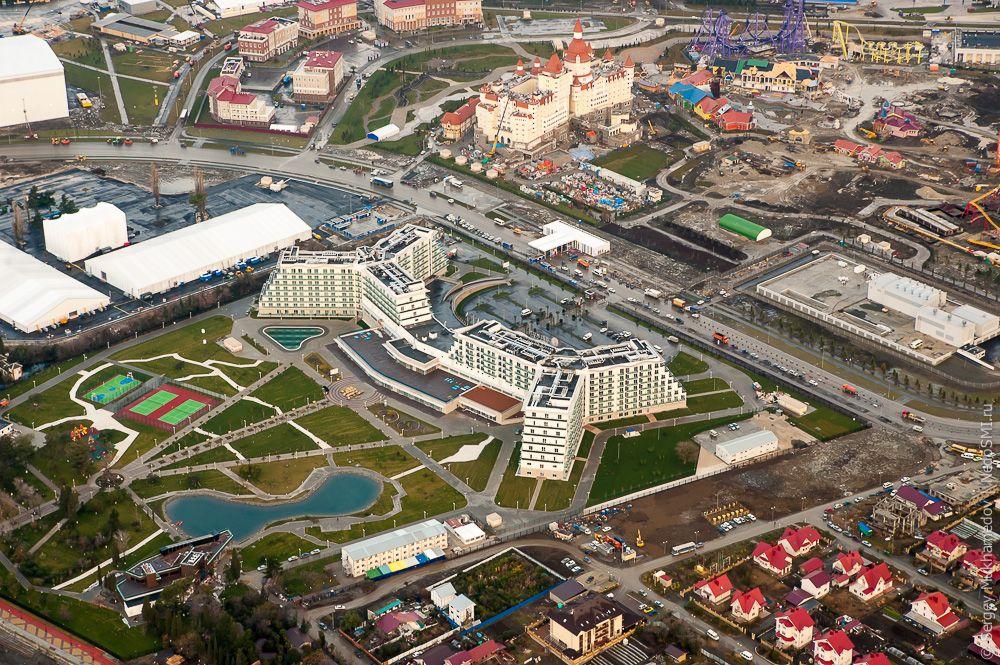 Фотография: Как выглядят Олимпийские объекты с воздуха №40 - BigPicture.ru