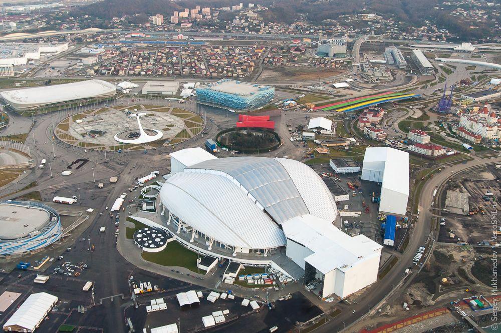 Фотография: Как выглядят Олимпийские объекты с воздуха №45 - BigPicture.ru