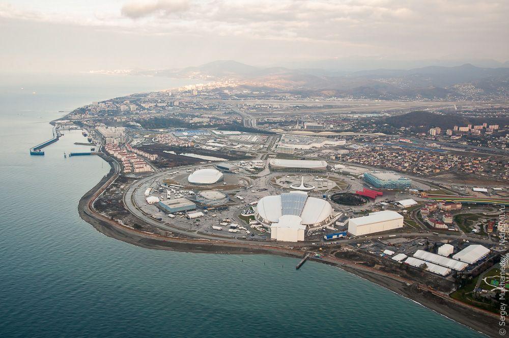 Фотография: Как выглядят Олимпийские объекты с воздуха №48 - BigPicture.ru