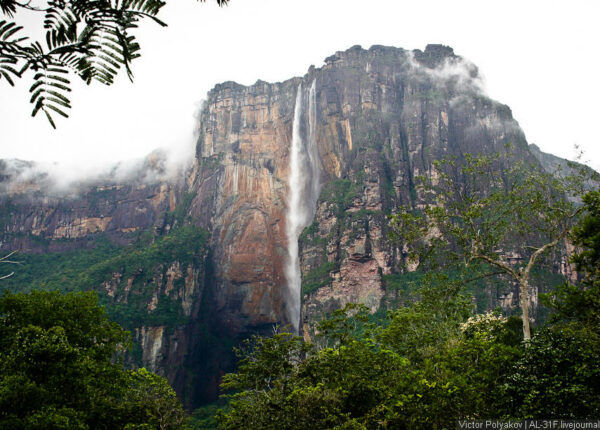 Анхель — самый высокий в мире водопад
