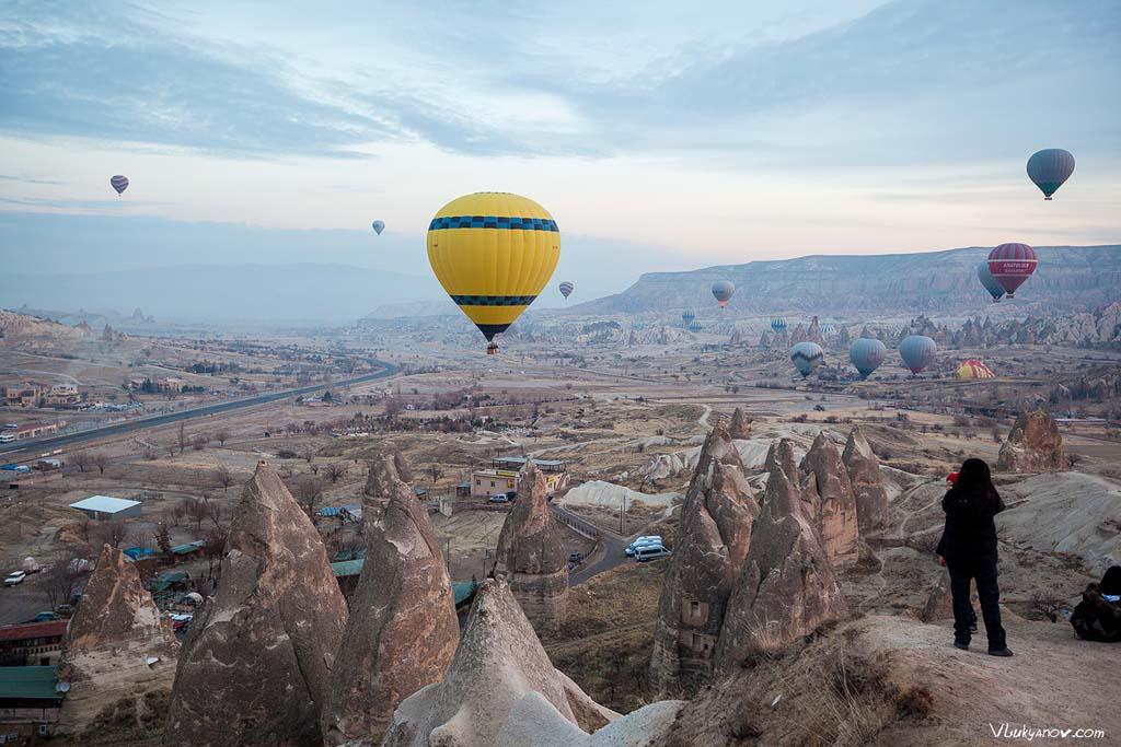 Фотография: Каппадокия: Рассвет на месте закатов и первое знакомство с воздушными шарами №10 - BigPicture.ru
