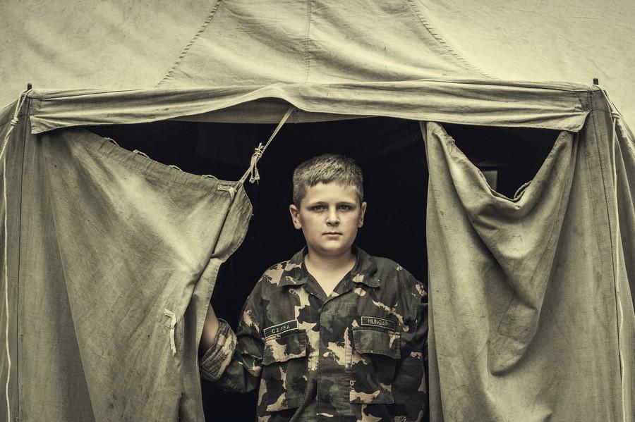 Фотография: Юные венгерские патриоты в военном лагере №2 - BigPicture.ru