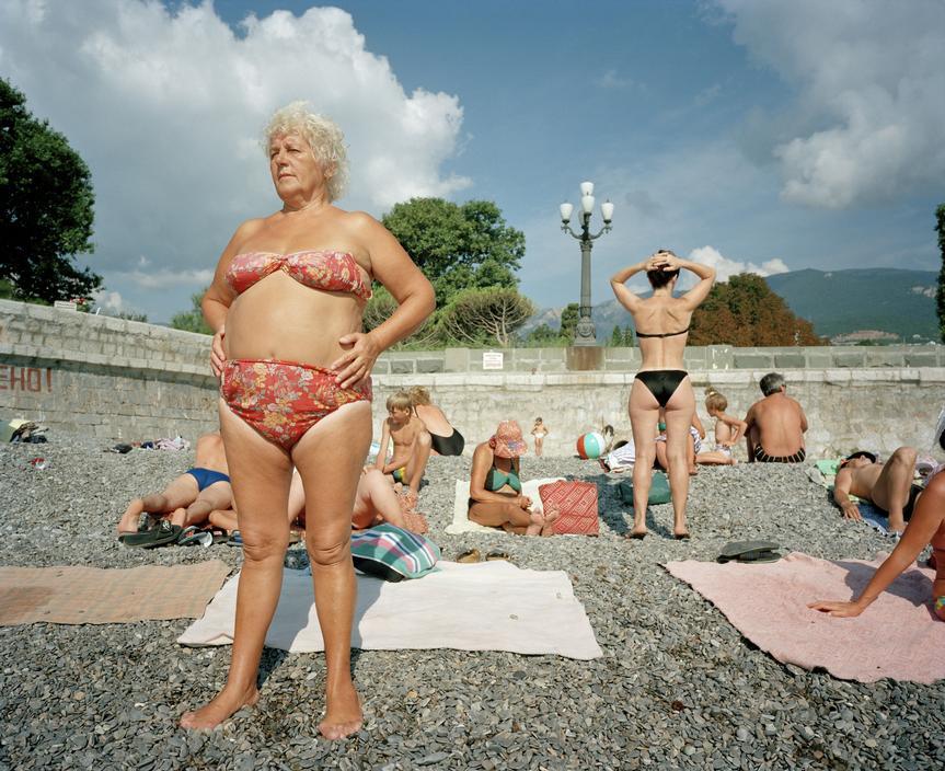 Ялта 90-х годов в объективе британского фотографа Мартина Парра