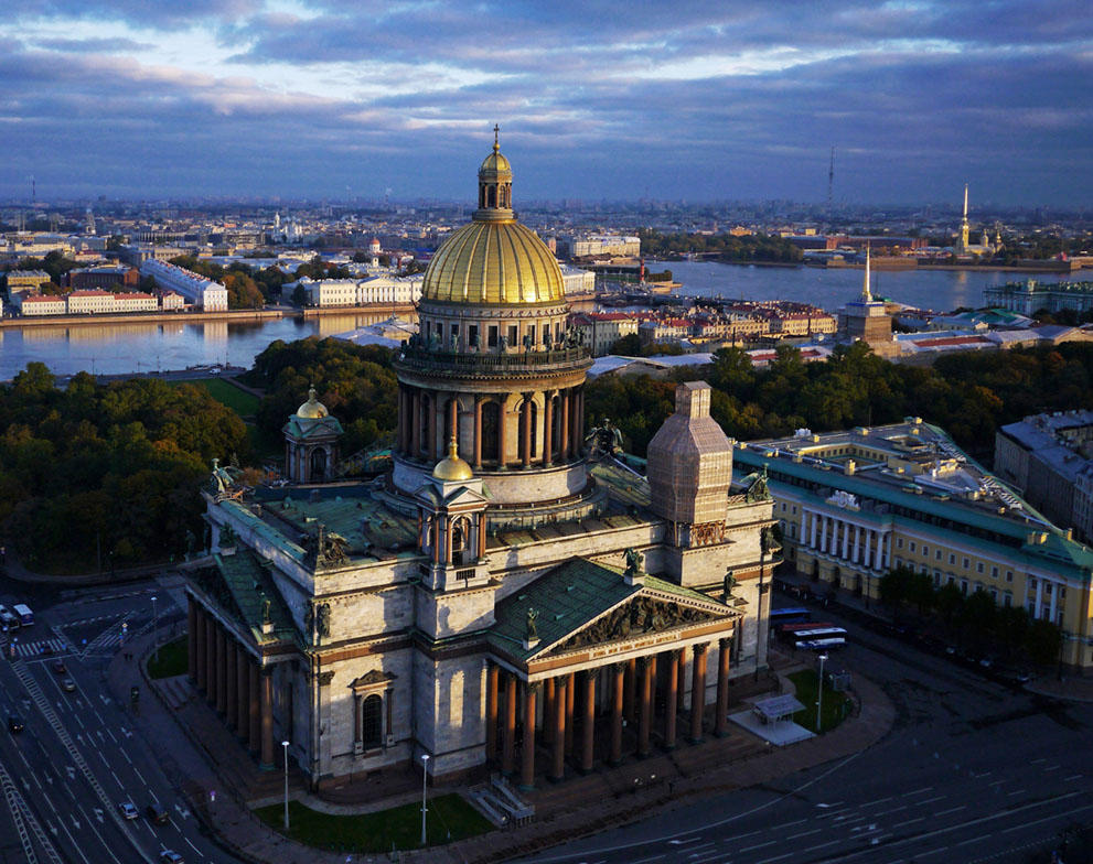 Фотография: Санкт-Петербург — вид сверху №11 - BigPicture.ru