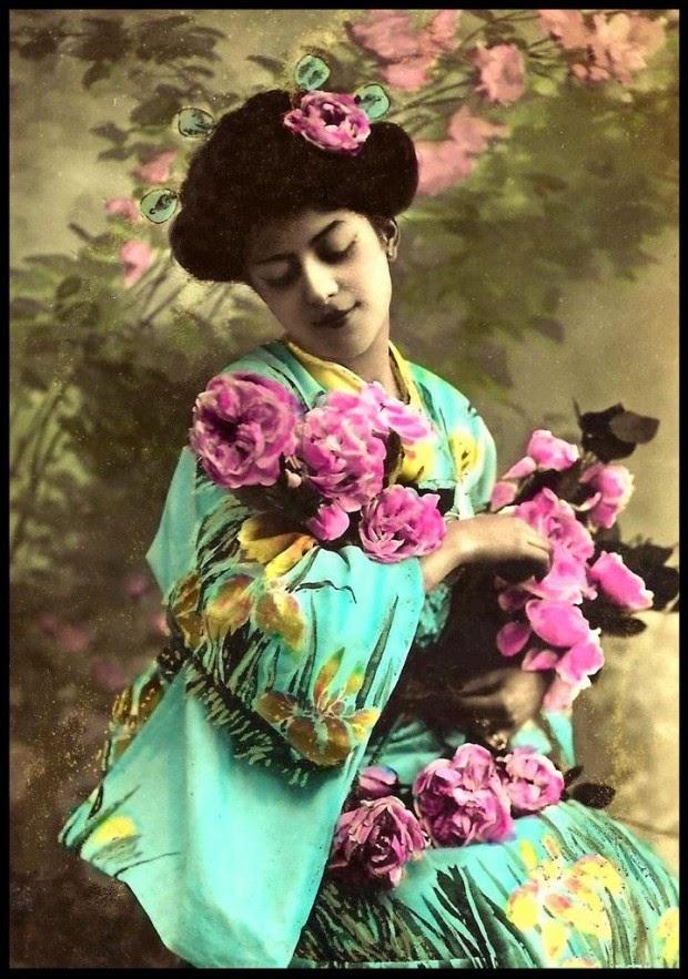 Фотография: Гейши-иностранки в Японии начала 20-го века №4 - BigPicture.ru