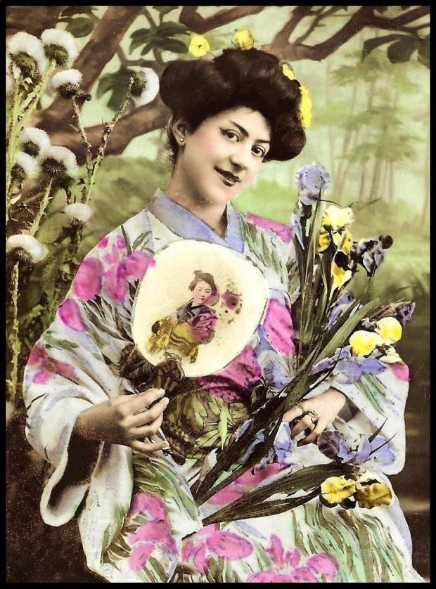 Фотография: Гейши-иностранки в Японии начала 20-го века №9 - BigPicture.ru
