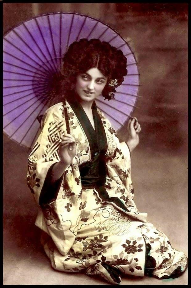 Фотография: Гейши-иностранки в Японии начала 20-го века №13 - BigPicture.ru