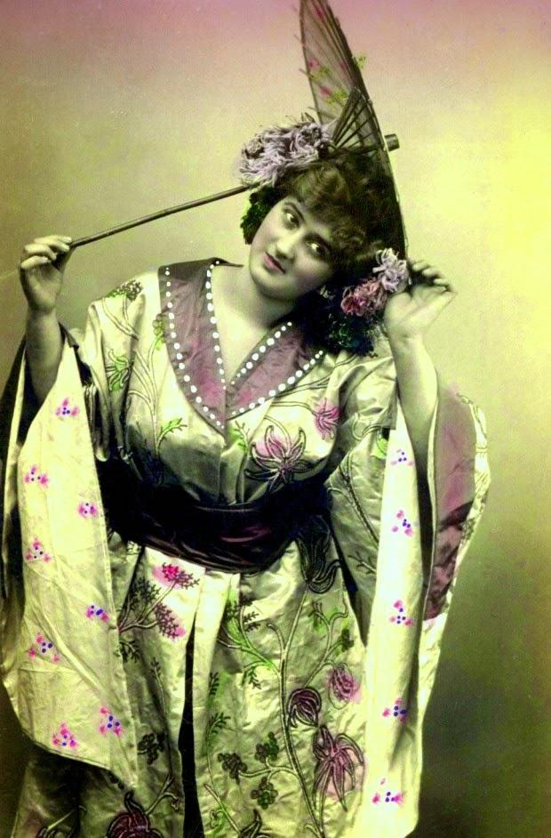 Фотография: Гейши-иностранки в Японии начала 20-го века №14 - BigPicture.ru