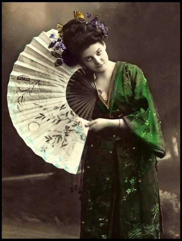 Фотография: Гейши-иностранки в Японии начала 20-го века №16 - BigPicture.ru