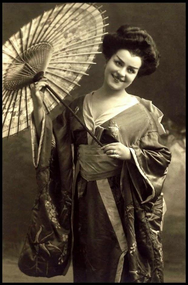 Фотография: Гейши-иностранки в Японии начала 20-го века №22 - BigPicture.ru