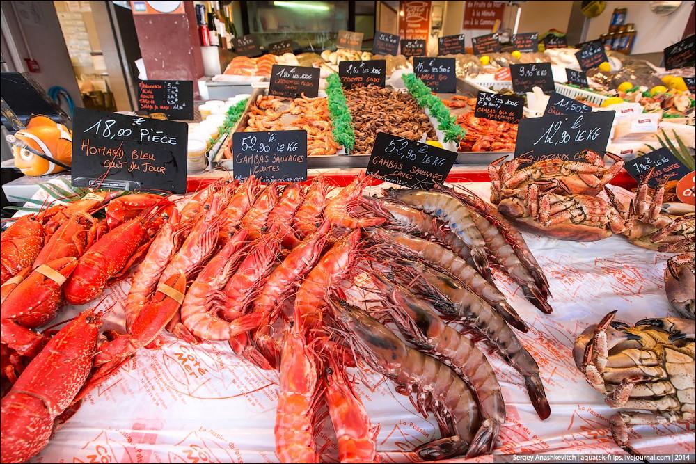 Фотография: Устрицы по три копейки или рыбный рынок на берегу Ла-Манша №4 - BigPicture.ru