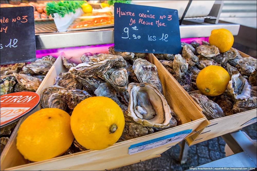 Фотография: Устрицы по три копейки или рыбный рынок на берегу Ла-Манша №11 - BigPicture.ru
