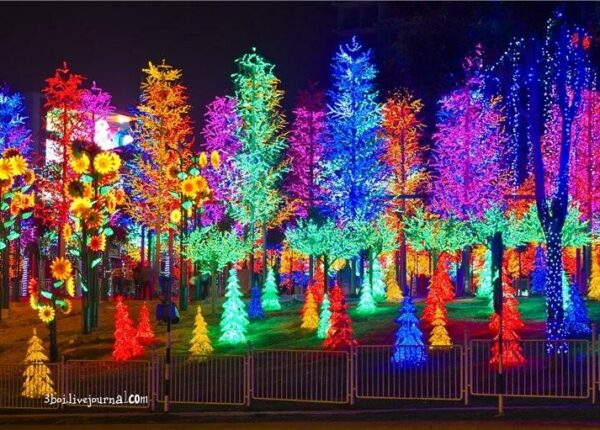 I-City: светящийся сад в Малайзии