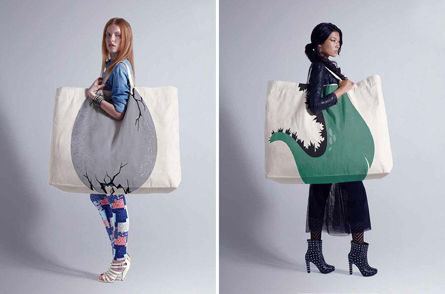 Фотография: Креатив для любителей шопинга — самые необычные сумки и пакеты №6 - BigPicture.ru