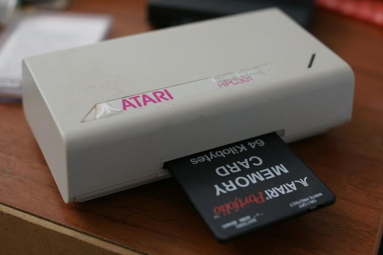 Фотография: Atari Portfolio: ноутбук из 
