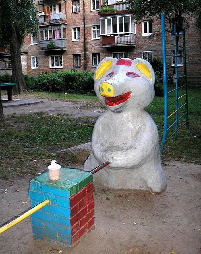 Фотография: Пост психоделических детских площадок №24 - BigPicture.ru