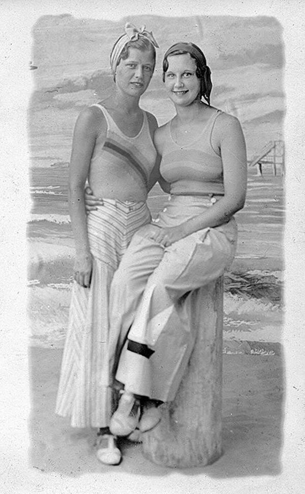 Пляжная мода 1920-30-х