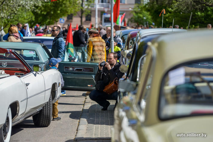 Фотография: Ретропарад в седьмой раз собрал любителей автомобильной классики в Минске №111 - BigPicture.ru