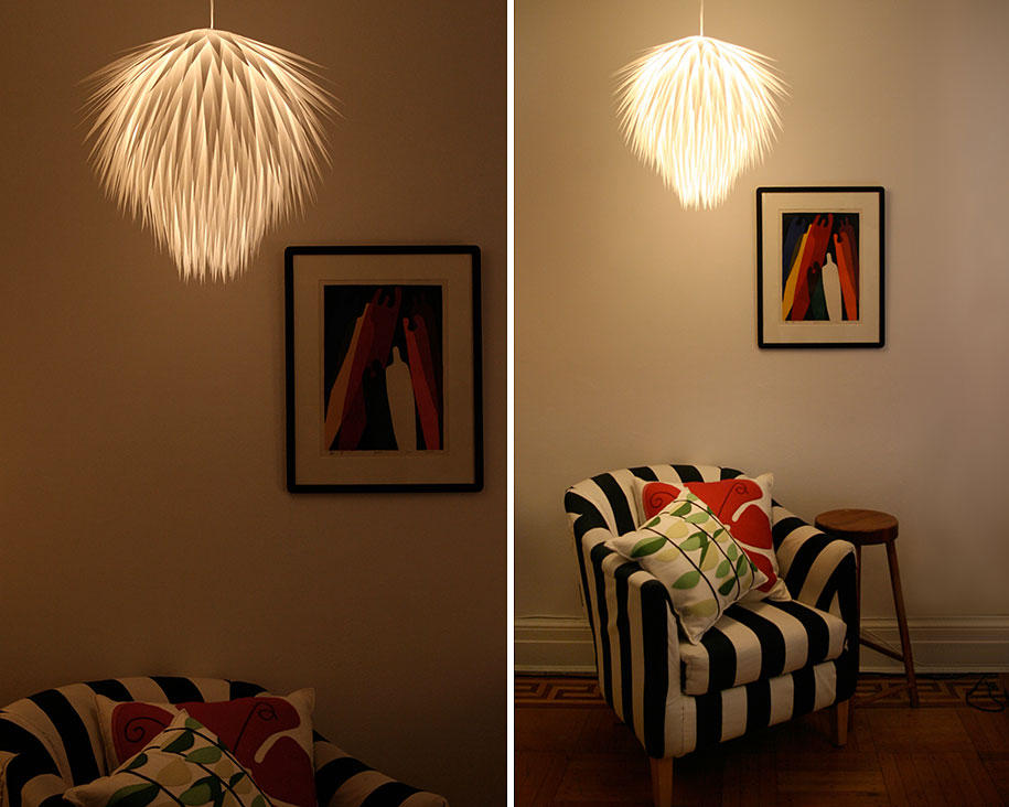 Фотография: 22 идеи изготовления светильников и люстр из повседневных предметов №41 - BigPicture.ru