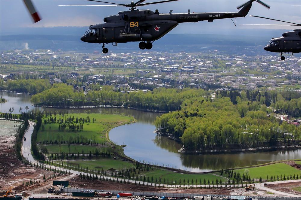 Фотография: Генеральная репетиция парада Победы и Москва с вертолета №12 - BigPicture.ru