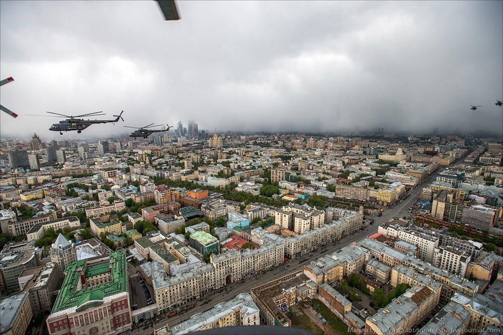 Фотография: Генеральная репетиция парада Победы и Москва с вертолета №26 - BigPicture.ru