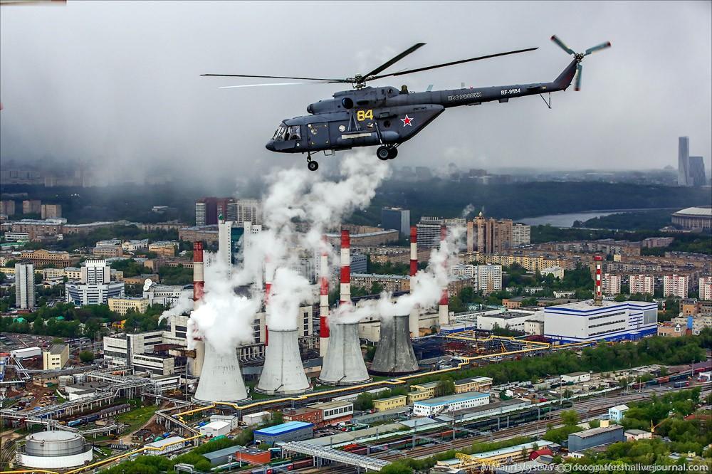 Фотография: Генеральная репетиция парада Победы и Москва с вертолета №36 - BigPicture.ru