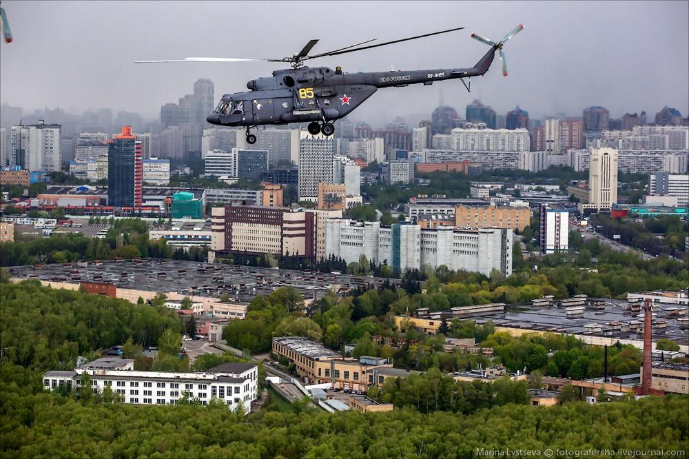 Фотография: Генеральная репетиция парада Победы и Москва с вертолета №38 - BigPicture.ru