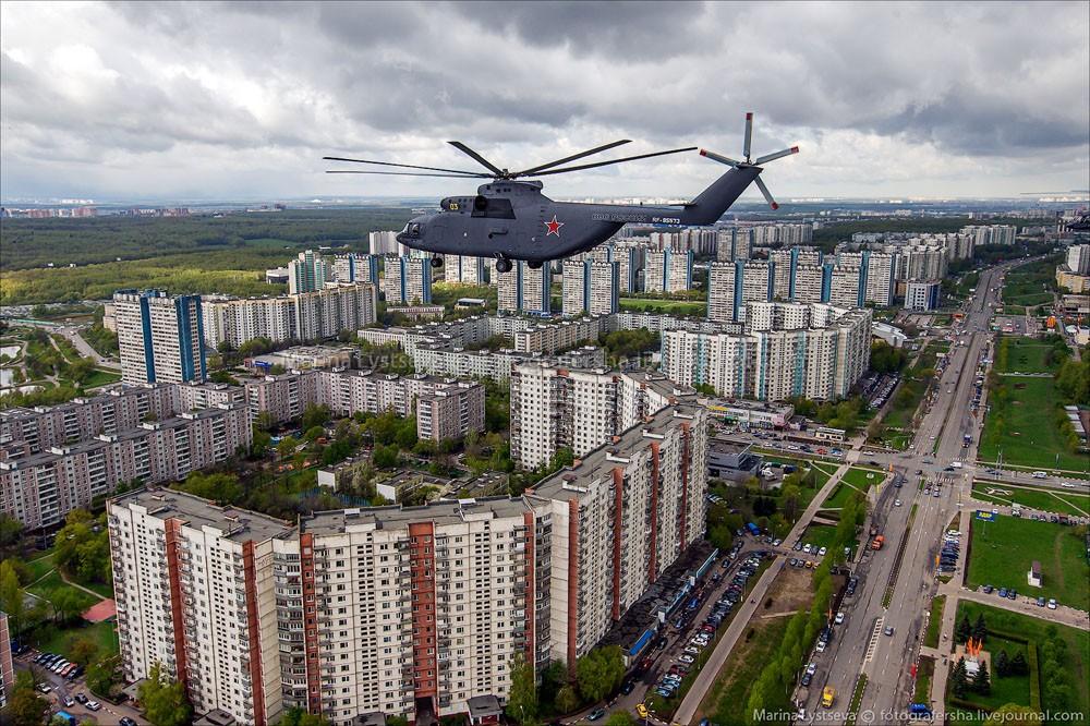 Фотография: Генеральная репетиция парада Победы и Москва с вертолета №40 - BigPicture.ru