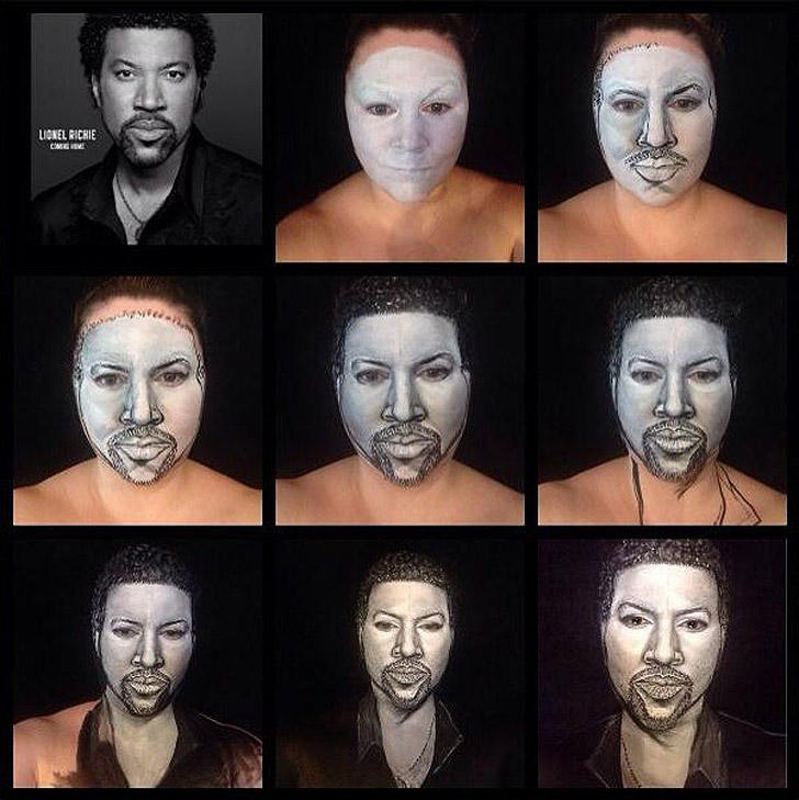 Фотография: Впечатляющие трансформации при помощи макияжа от талантливого визажиста Марии Мэлоун №6 - BigPicture.ru