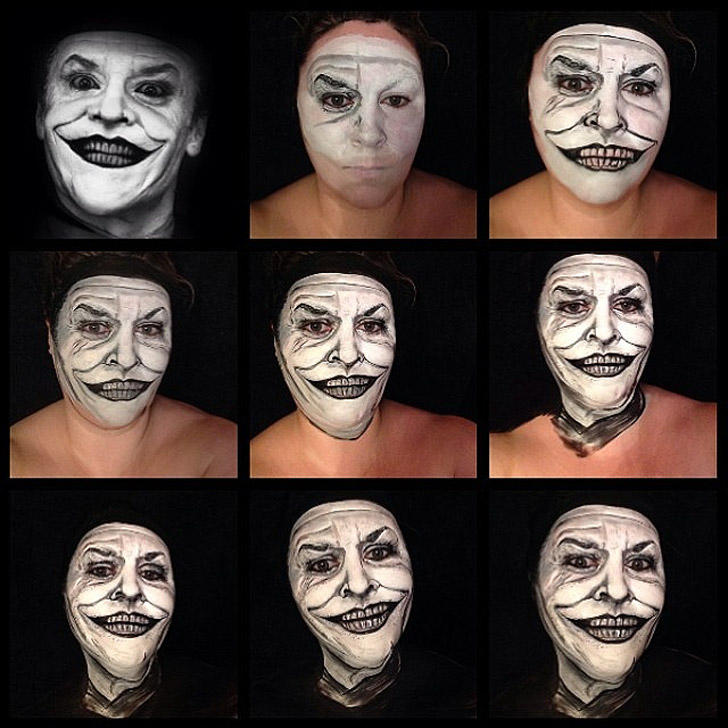 Фотография: Впечатляющие трансформации при помощи макияжа от талантливого визажиста Марии Мэлоун №14 - BigPicture.ru