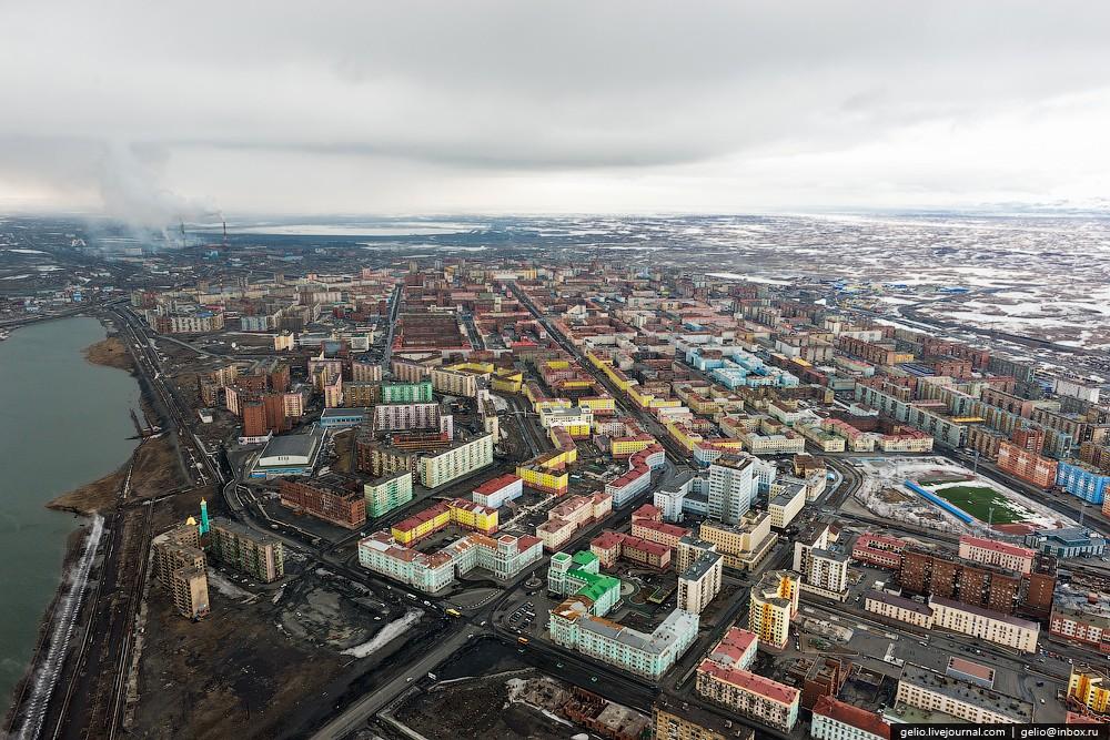 Фотография: Норильск и Дудинка с высоты №3 - BigPicture.ru