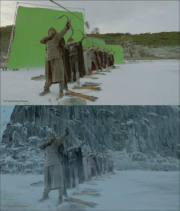 Фотография: Игра на фоне зеленого экрана — как снимают современные фильмы со спецэффектами №24 - BigPicture.ru