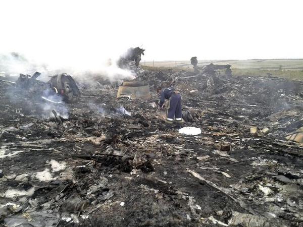 Фотография: На территории Украины был сбит Boeing 777, который летел из Амстердама в Куала-Лумпур №14 - BigPicture.ru