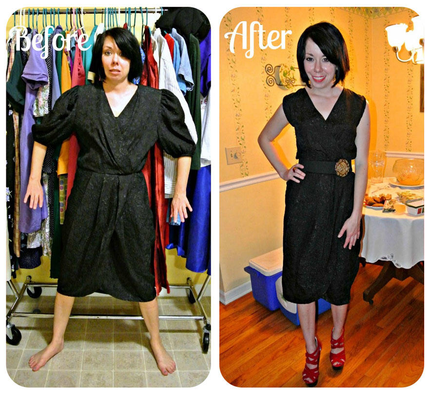 Фотография: До и после: удивительные превращения одежды из секонд-хенда №5 - BigPicture.ru