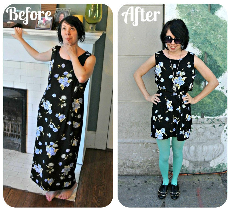 Фотография: До и после: удивительные превращения одежды из секонд-хенда №7 - BigPicture.ru