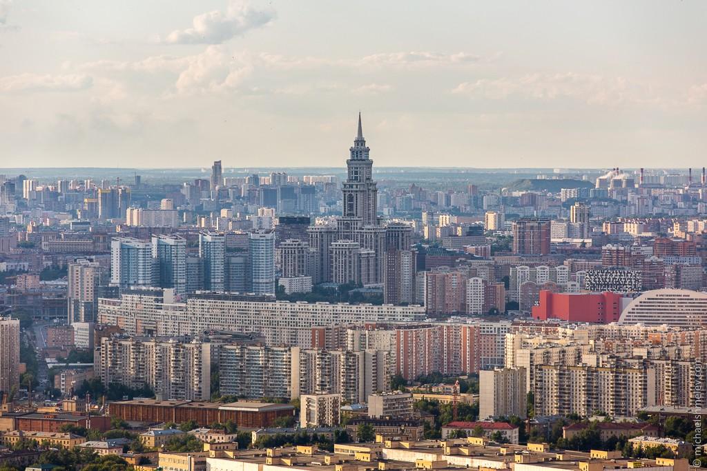 Фотография: Виды Москвы с 75 этажа строящейся башни 