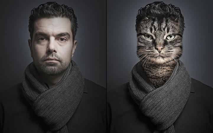 Фотография: Забавная фотосерия кошек и их хозяев №4 - BigPicture.ru
